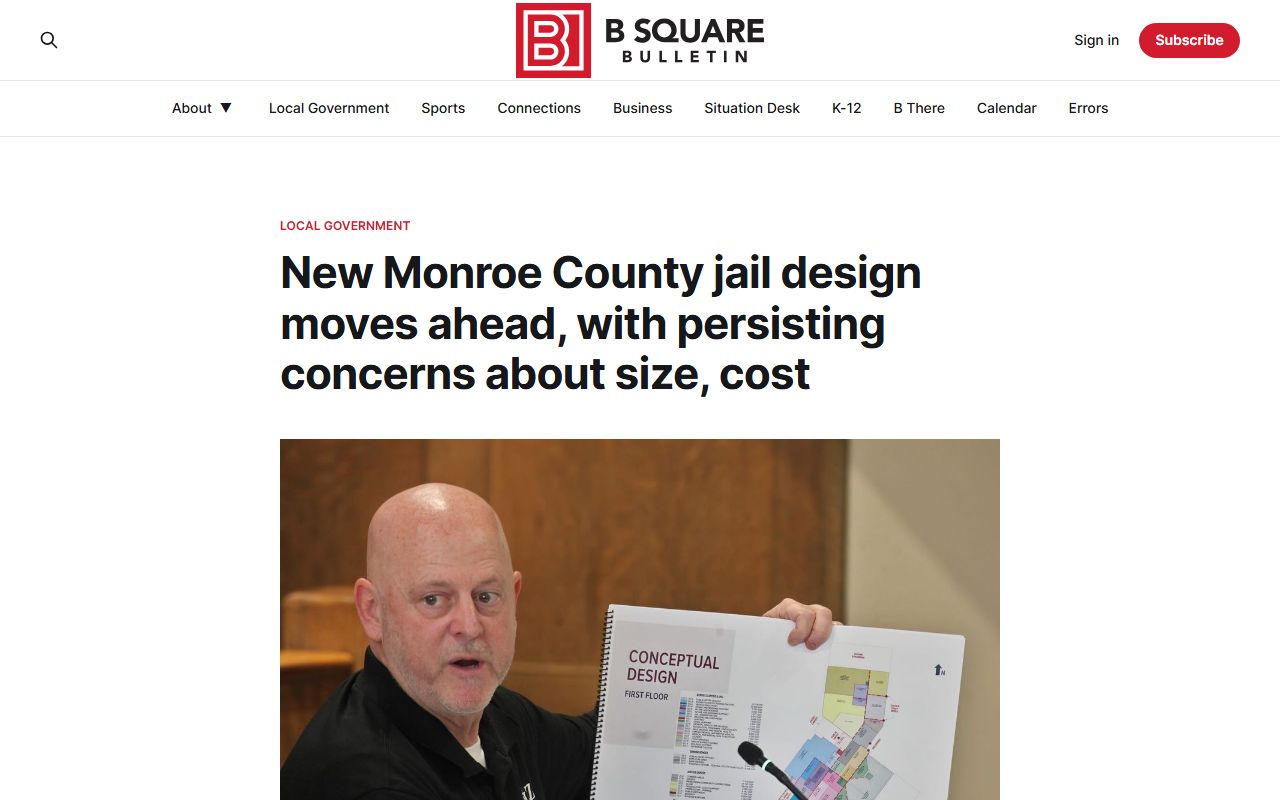 Monroe County Circuit Court records justice facility planning source