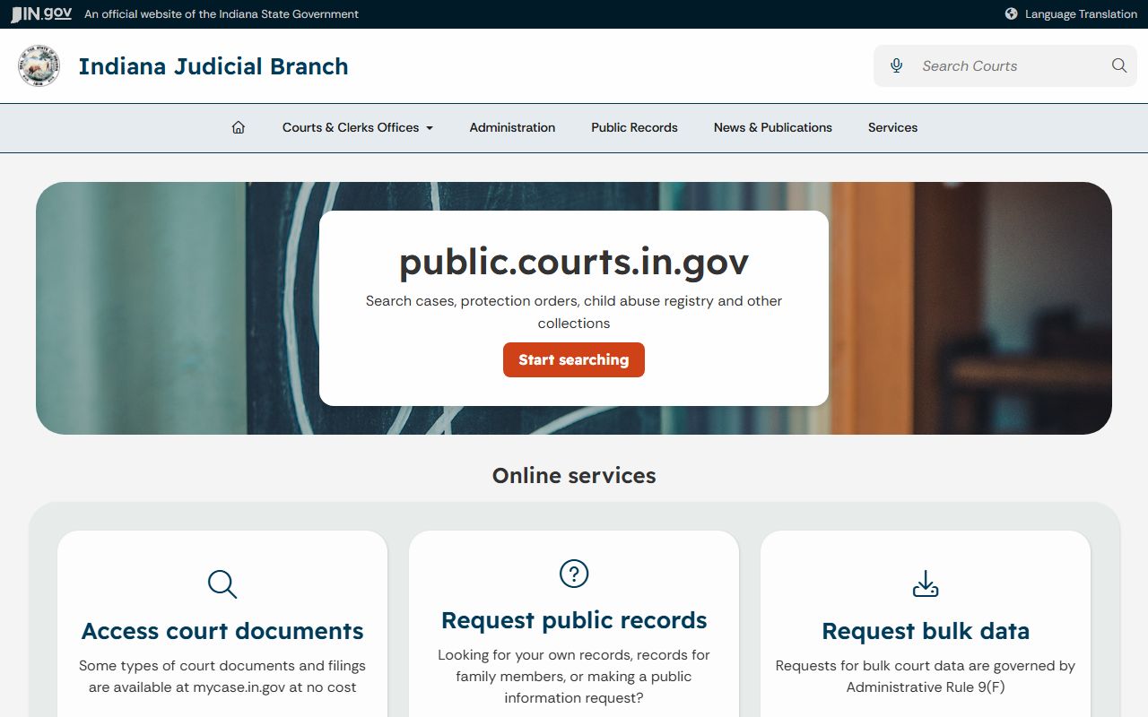 Monroe County marriage divorce and public records commission source